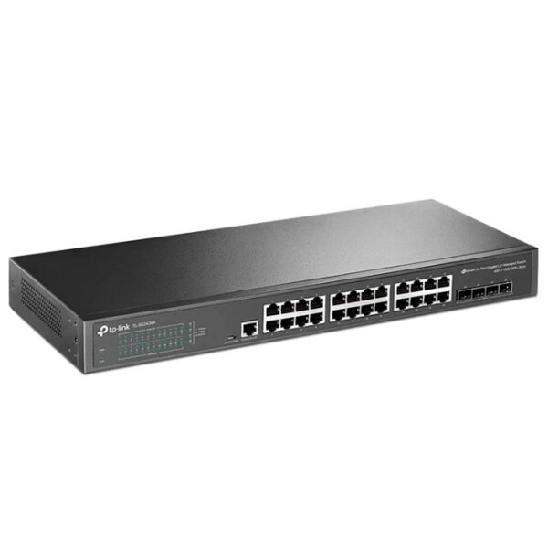 Switch TP-Link TL-SL5428E Black 12.8 Gbit/ s photo 2