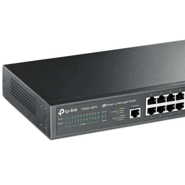 Switch TP-Link TL-SL5428E Black 12.8 Gbit/ s photo 5