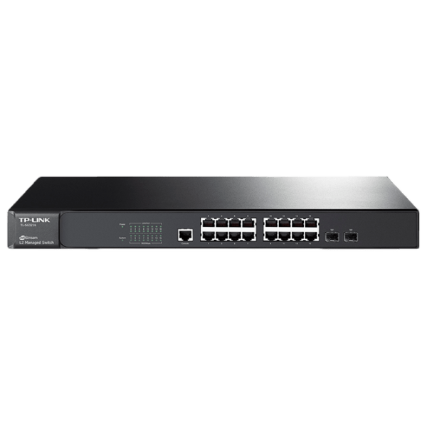 Switch TP-Link TL-SG3216 Black 32 Gbit/ s photo 1