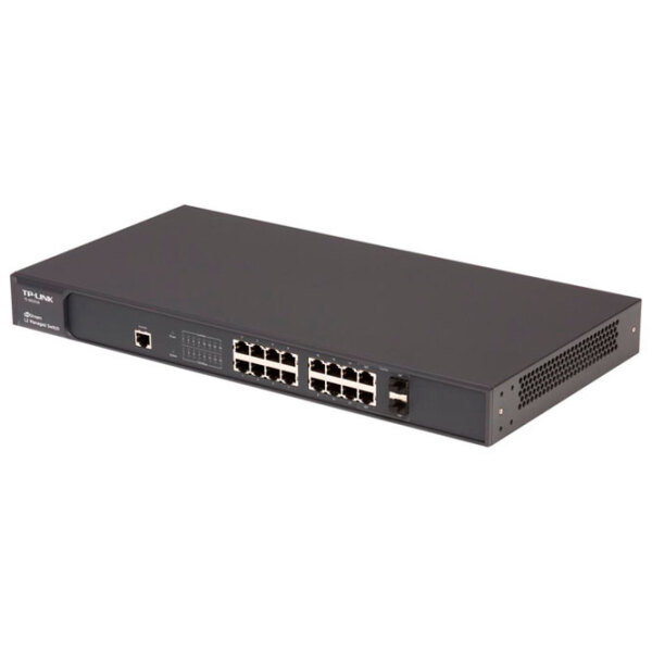 Switch TP-Link TL-SG3216 Black 32 Gbit/ s photo 3
