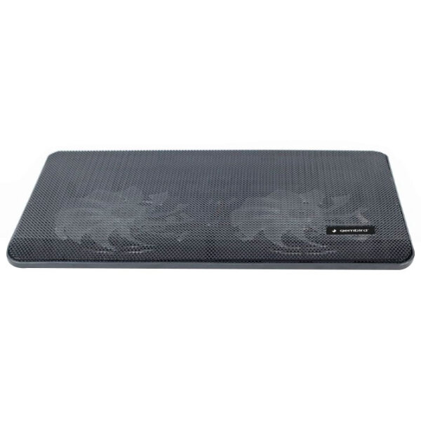 Охлаждающая подставка Gembird NBS-2F15-05 Черный Диагональ дисплея - 15.6" / Материал корпуса - Пластик photo 2