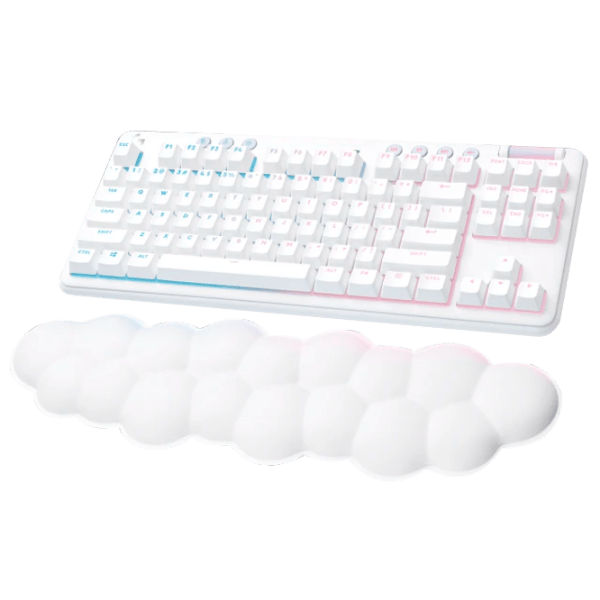 Tastatură Logitech G715 Linear White Gaming, Fără fir photo 2
