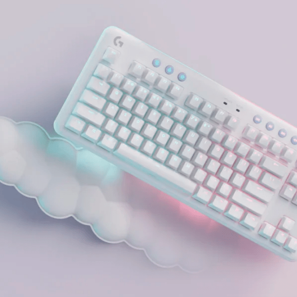 Tastatură Logitech G715 Linear White Gaming, Fără fir photo 3