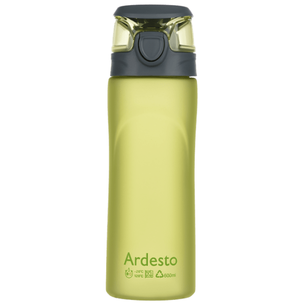Бутылка для воды Ardesto AR2205PG Светло-зелёный 600 мл photo 1