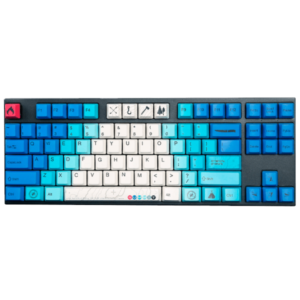 Tastatură Varmilo MA87M V2 Summit Blue Gaming, Cu fir photo 1