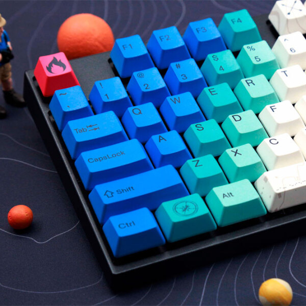 Tastatură Varmilo MA87M V2 Summit Blue Gaming, Cu fir photo 3