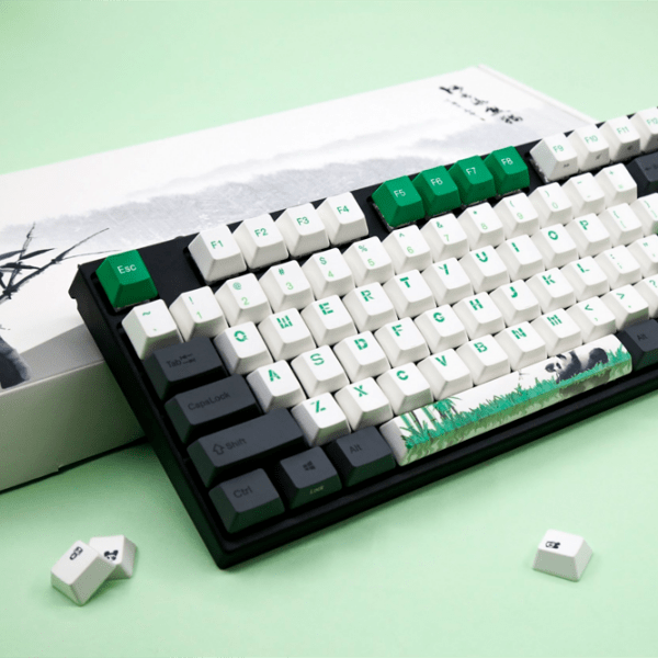 Клавиатура Varmilo VEA87 Panda R2 Cherry MX Silent Red Multicolor Черный Игровой, Проводная photo 2