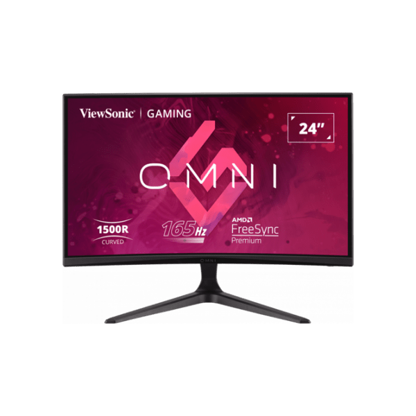 Монитор VIEWSONIC VX2418C Черный 23.8" Full HD VA LED photo 1