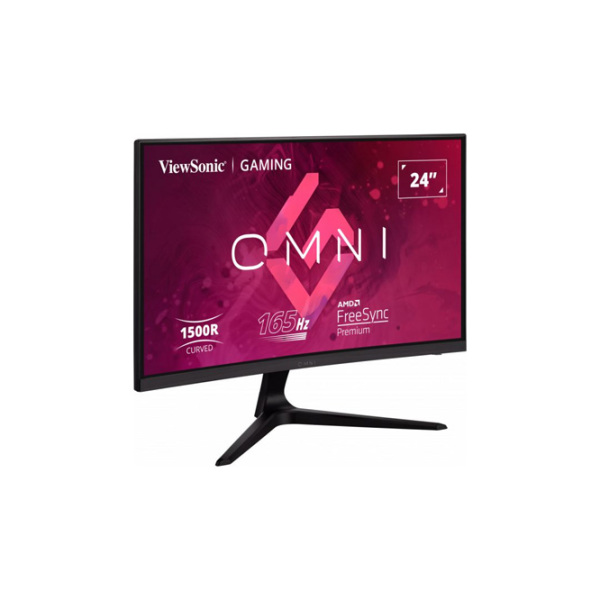 Монитор VIEWSONIC VX2418C Черный 23.8" Full HD VA LED photo 2