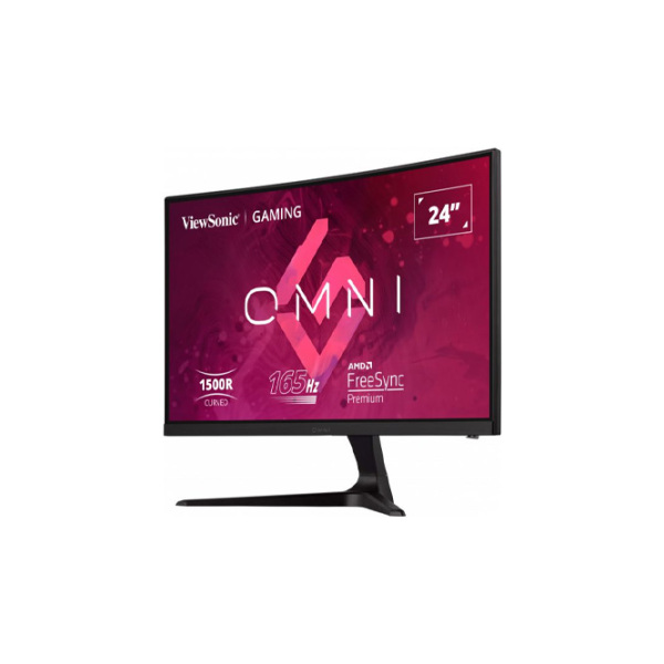 Монитор VIEWSONIC VX2418C Черный 23.8" Full HD VA LED photo 3
