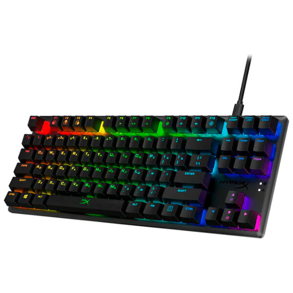 Tastatură HyperX Alloy Origins Core PBT Black Gaming, Cu fir photo 3