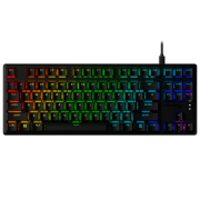 Tastatură HyperX Alloy Origins Core PBT Black Gaming, Cu fir