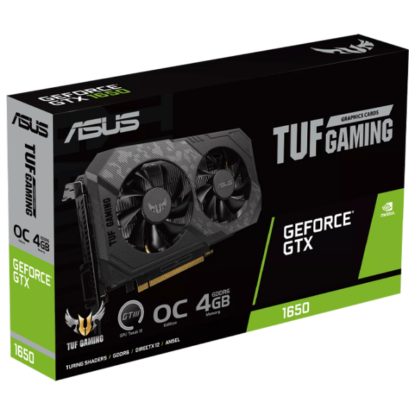 Видеокарта Asus GeForce GTX 1650 TUF 4 ГБ  photo 9