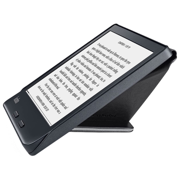 Husă pentru carte electronică Kobo Libra 2 Black Kobo, 7", Piele artificială photo 3