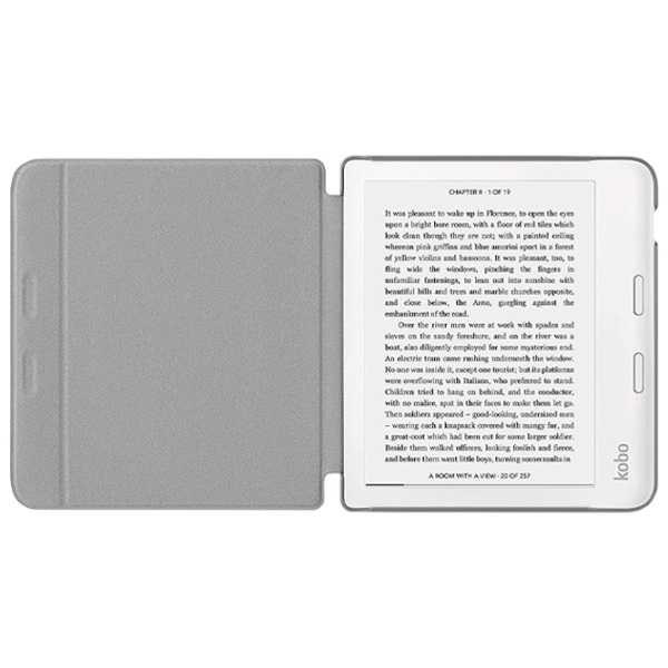 Husă pentru carte electronică Kobo Libra 2 Black Kobo, 7", Piele artificială photo 3
