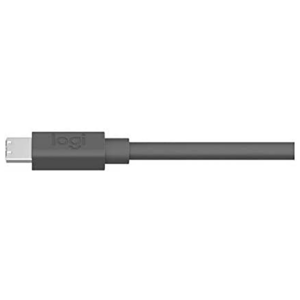 Cablu de date Logitech Rally Mic Pod microUSB/ microUSB Black  photo 2