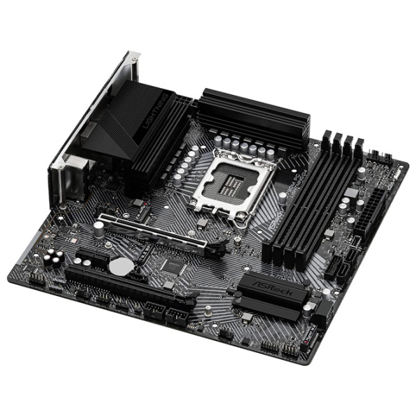Материнская плата ASRock Z790M PG LIGHTNING/ D4  photo 2