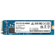 SSD Synology SNV3410 M.2 NVMe 400 ГБ Скорость чтения: 3000 МБ/ с,
Скорость записи: 750 МБ/ с