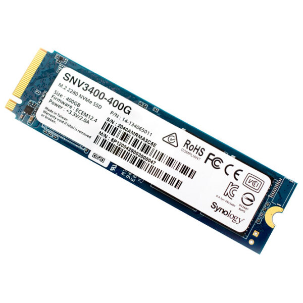 SSD Synology SNV3410 M.2 NVMe 400 ГБ Скорость чтения: 3000 МБ/ с,
Скорость записи: 750 МБ/ с photo 3