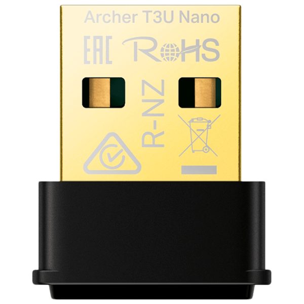 Adaptor de rețea TP-Link Archer T3U Nano Black  photo 1