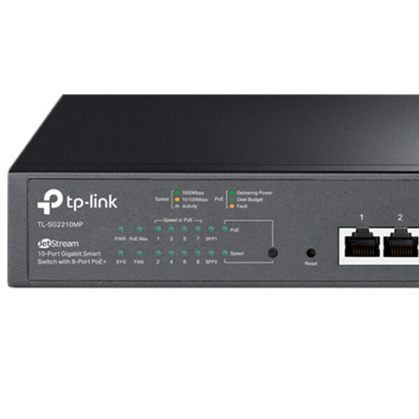 Switch TP-Link TL-SG2210MP Black 20 Gbit/ s photo 4