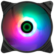 Ventilator de carcasă Gamemax FN-12Rainbow-C2 Black 