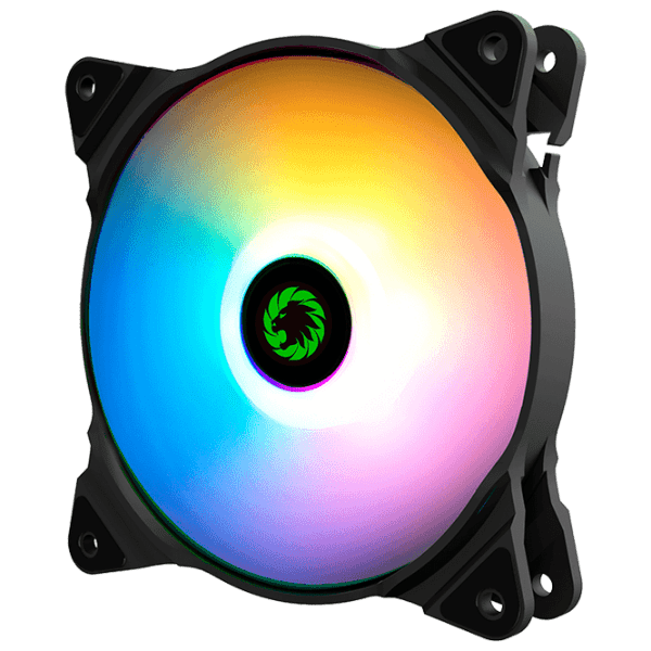 Ventilator de carcasă Gamemax FN-12Rainbow-C2 Black  photo 2