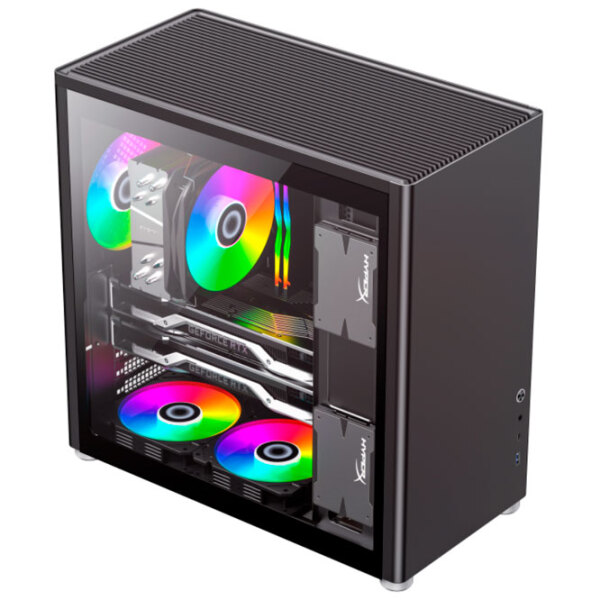 Корпус Gamemax SPARK Pro Черный DTX photo 2