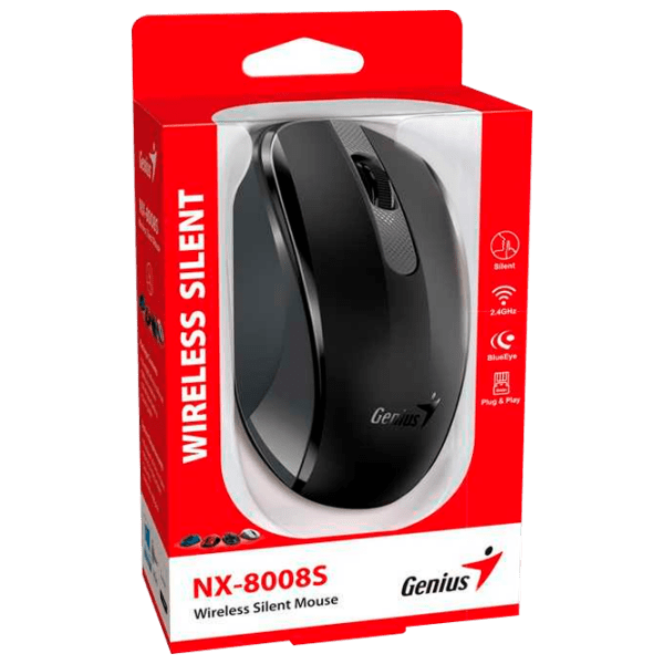 Мышь Genius NX-8008S Черный Беспроводные, 1200 dpi photo 3