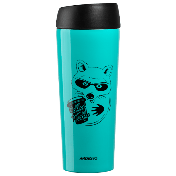 Cană termo Ardesto AR2645DTB Light Blue 450 ml photo 1