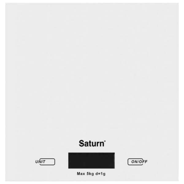 Кухонные весы Saturn ST-KS7810 Белый  photo 1