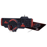 Tastatură Gembird GGS-UMG4-02 Black Gaming, Cu fir