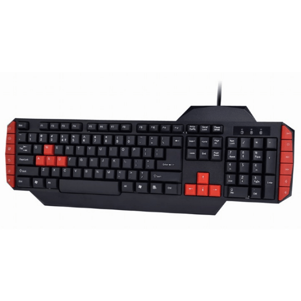 Tastatură Gembird GGS-UMG4-02 Black Gaming, Cu fir photo 2