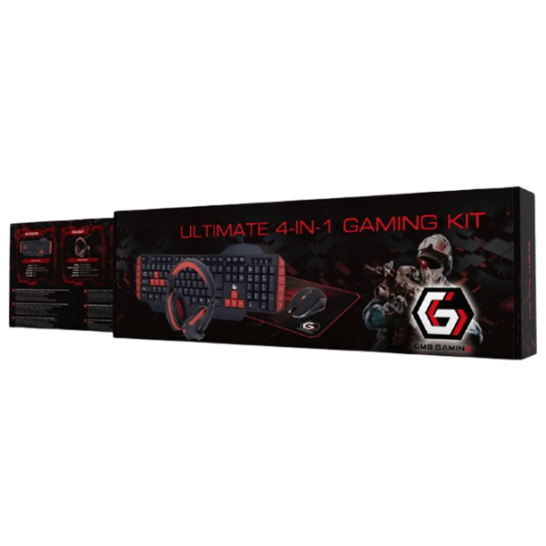 Tastatură Gembird GGS-UMG4-02 Black Gaming, Cu fir photo 6