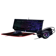 Tastatură Gembird GGS-UMGL4-01 Black Gaming, Cu fir