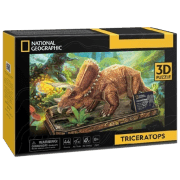 Пазл 3D CubicFun Triceratops (DS1052h) Количество деталей: 44, Рекомендуемый возраст: 8+
