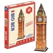 Пазл 3D CubicFun Big Ben (S3015h) Количество деталей: 13, Рекомендуемый возраст: 3+