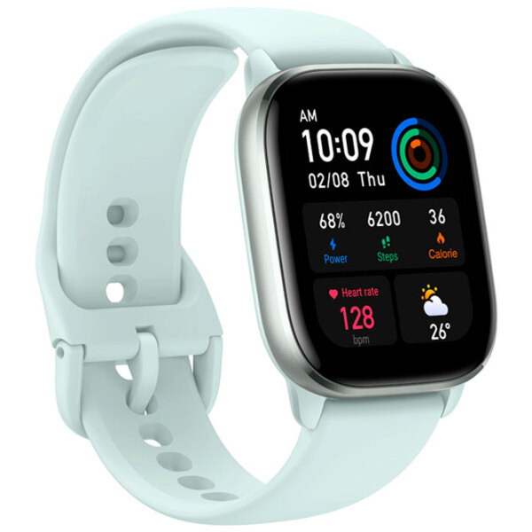Ceas inteligent Amazfit GTS 4 Mini Blue 1.65" | 41.8 mm | Aluminiu, plastic/ Silicon
| photo 5