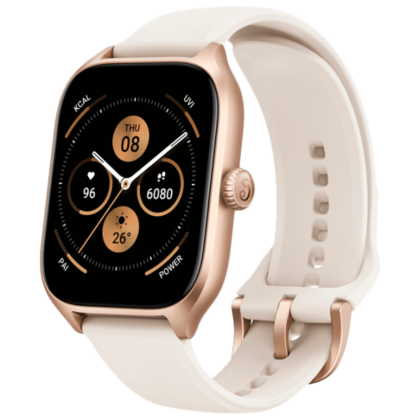Ceas inteligent Amazfit GTS 4 White 1.75" | 42.7 mm | Aliaj din aluminiu/ Fluoroelastomer
| photo 1