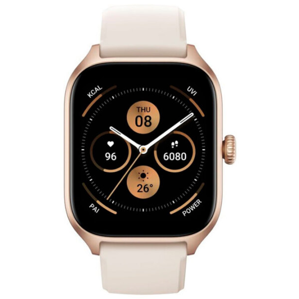 Ceas inteligent Amazfit GTS 4 White 1.75" | 42.7 mm | Aliaj din aluminiu/ Fluoroelastomer
| photo 2