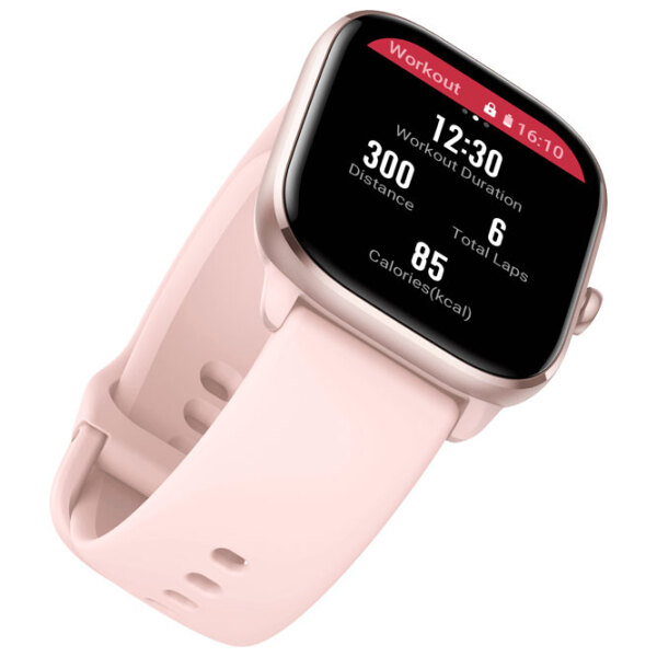Ceas inteligent Amazfit GTS 4 Mini Pink 1.65" | 41.8 mm | Aluminiu, plastic/ Silicon
| photo 3