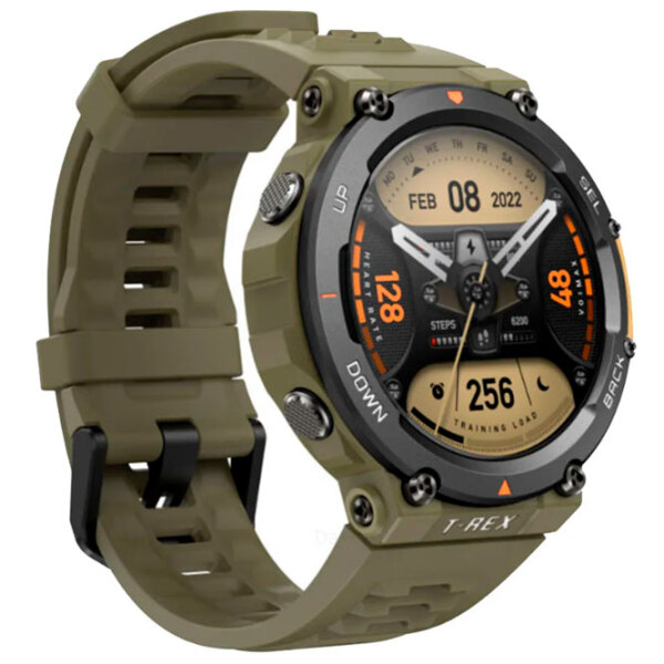 Умные часы Amazfit T-Rex 2 Зелёный 1.39" | 47.1 мм | Полимерный сплав/ Силикон
| A2170-WG photo 3