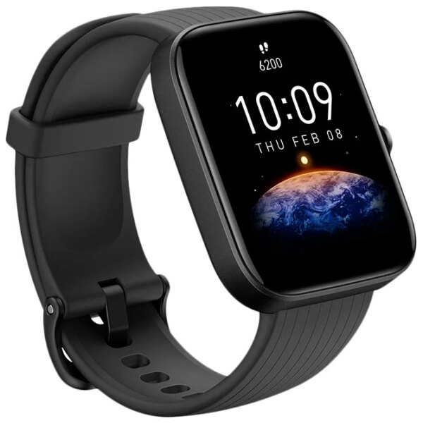 Умные часы Amazfit Bip 3 Черный 1.69" | 44 мм | Поликарбонат/ Силикон
| photo 4