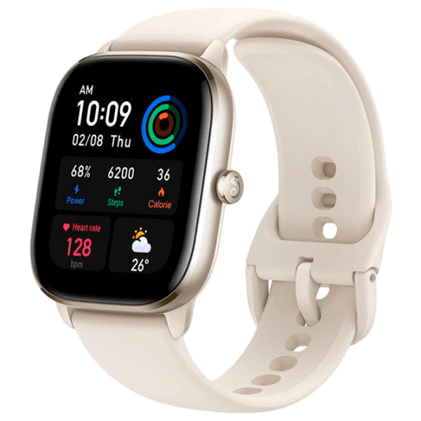 Ceas inteligent Amazfit GTS 4 Mini White 1.65" | 41.8 mm | Aluminiu, plastic/ Silicon
| photo 1