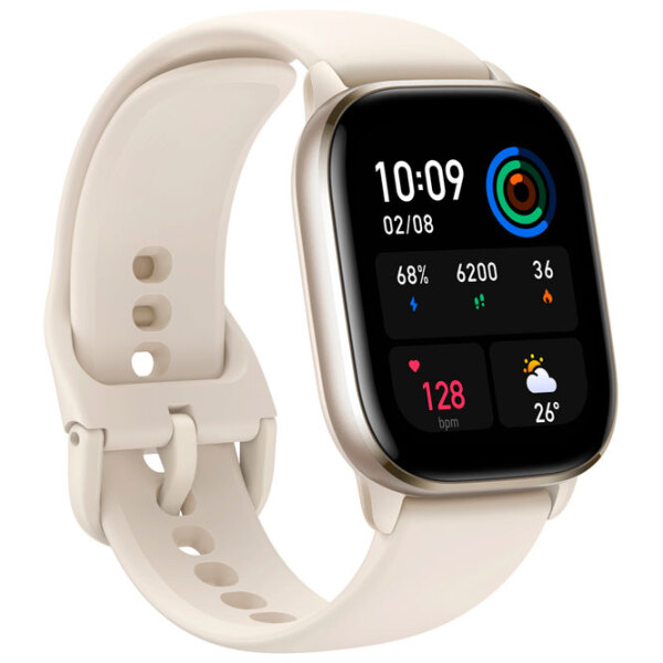 Ceas inteligent Amazfit GTS 4 Mini White 1.65" | 41.8 mm | Aluminiu, plastic/ Silicon
| photo 4