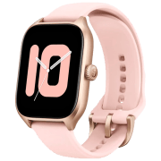 Ceas inteligent Amazfit GTS 4 Pink 1.75" | 42.7 mm | Aliaj din aluminiu/ Fluoroelastomer
|