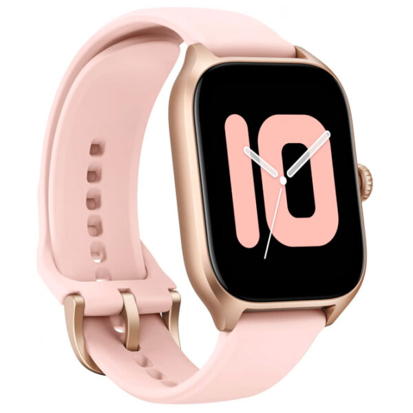 Ceas inteligent Amazfit GTS 4 Pink 1.75" | 42.7 mm | Aliaj din aluminiu/ Fluoroelastomer
| photo 3