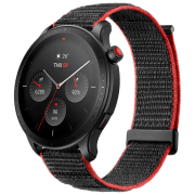 Ceas inteligent Amazfit GTR 4 Gray 1.43" | 46 mm | Aliaj din aluminiu/ Fluoroelastomer, piele nailon
| A2166-RG