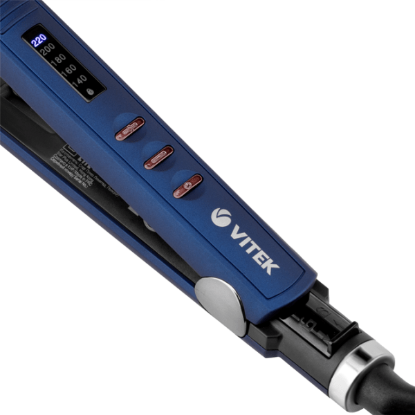 Placă de îndreptat părul Vitek VT-2315 Blue De îndreptat / Ceramică / 220 °C photo 2