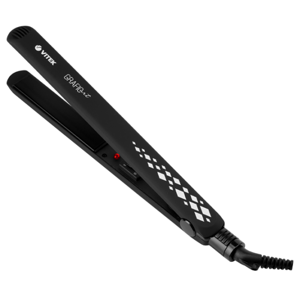 Placă de îndreptat părul Vitek VT-2324 Black De îndreptat / Turmalină / 200 °C photo 3